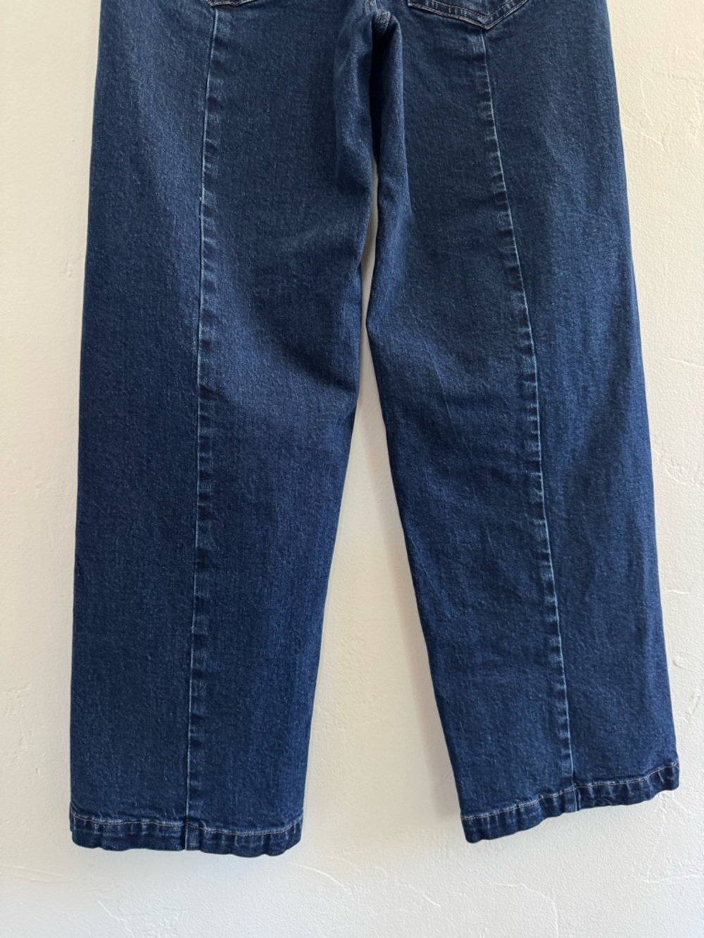 Madewell The Emmett Wide-Leg Jean: Welt Pocket Edition Leffers Wash Stretch - Picture 10 of 15